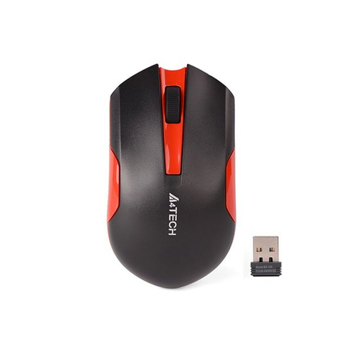 Souris sans-fil A4 Tech G3-200N Noir/Rouge Souris sans-fil A4 Tech G3-200N Noir/Rouge