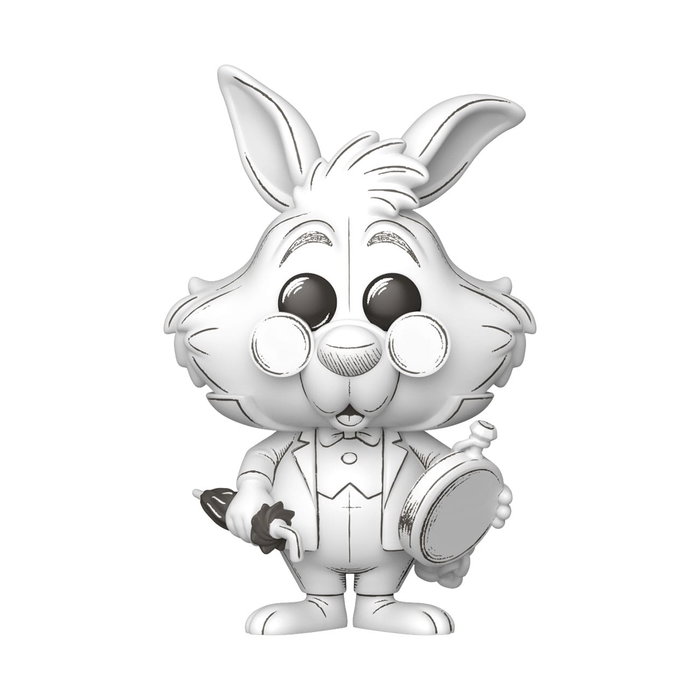 Disney POP! Vinyl figurine Sketched- White Rabbit 9 cm Disney POP! Vinyl figurine Sketched- White Rabbit 9 cm