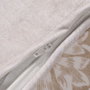BigBuy Home Coussin Flowers Beige Fleurs 60 x 10 x 30 cm