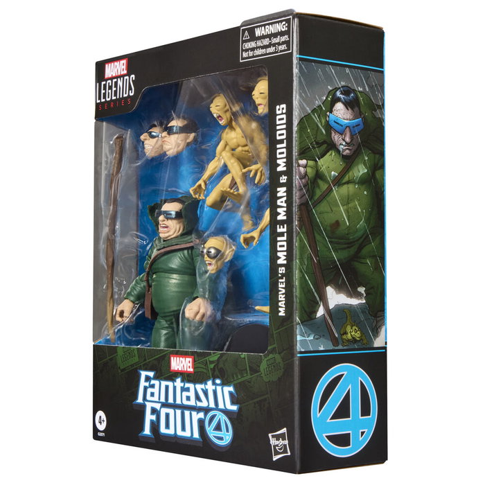 Hasbro Marvel Legends Series Fantastic Four Pack de 3 figurines Marvel's Mole Man & Moloids Hasbro Marvel Legends Series Fantastic Four Pack de 3 figurines Marvel's Mole Man & Moloids