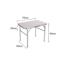 Table Piable Marbueno Blanc 75 x 60 x 55 cm