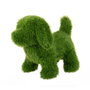 BigBuy Outdoor Figurine Décorative Chien en Gazon Artificiel 23 x 35 x 33 cm