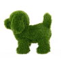 BigBuy Outdoor Figurine Décorative Chien en Gazon Artificiel 23 x 35 x 33 cm