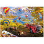 Educa Puzzle 3000 Pièces - El Valle De Los Globos Aerostáticos 19947 - Puzzle Adulte Paysage Montagne et Montgolfières - 120 x 68 cm - Version Espagnole