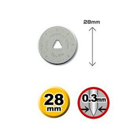 GARDENA RB 28-10 Couteau à lame rotative Olfa, 10 unités, blister