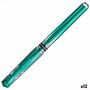 Stylo gel Uni-Ball SIGNO BROAD Vert 0,6 mm 1,0 mm (12 Unités)