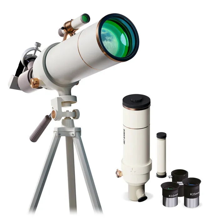 Canal Toys COS 002 Télescope astronomique avec support smartphone pour photos, oculaires 40x et 16x - Kit de découverte du ciel pour enfants
