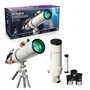 Canal Toys COS 002 Télescope astronomique avec support smartphone pour photos, oculaires 40x et 16x - Kit de découverte du ciel pour enfants