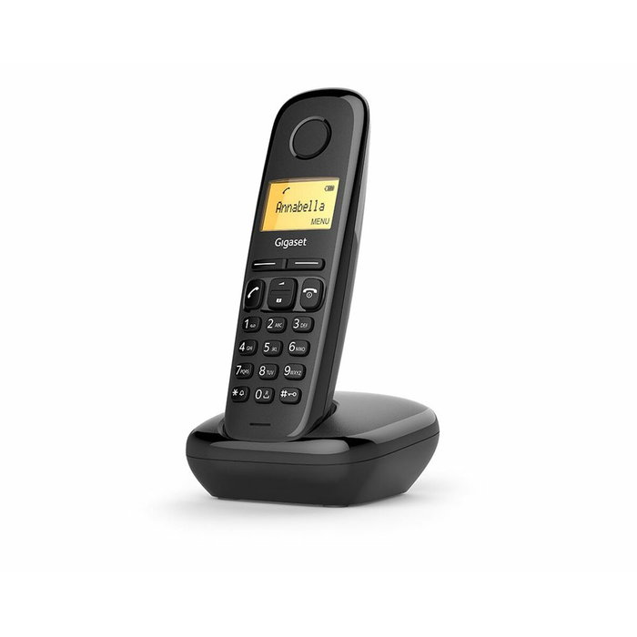 Gigaset A170 Téléphone sans fil Noir Ambre