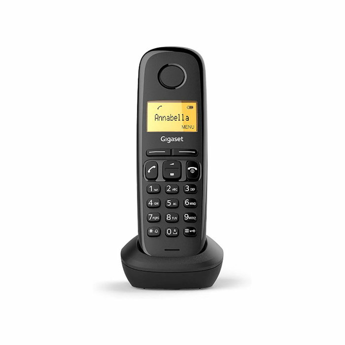 Gigaset A170 Téléphone sans fil Noir Ambre