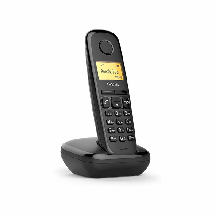 Gigaset A170 Téléphone sans fil Noir Ambre