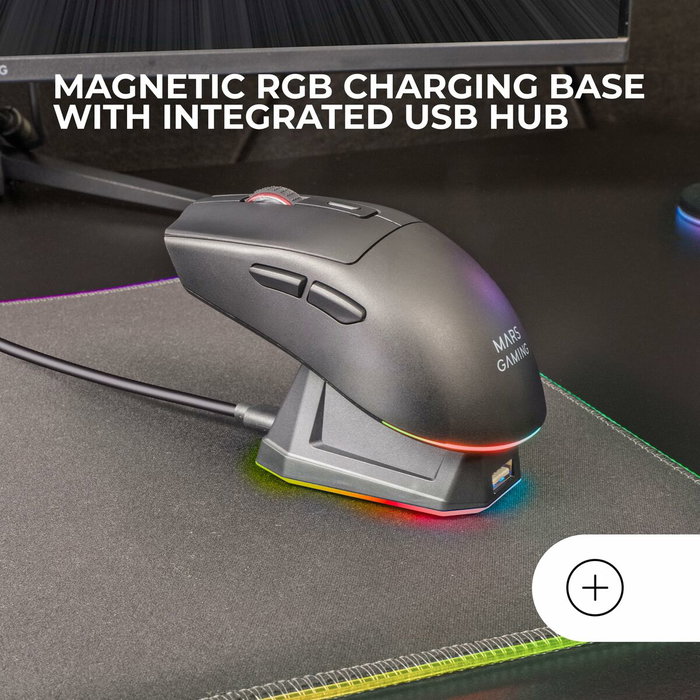 Souris Gaming Mars Gaming MMT3 Noir Souris Gaming Mars Gaming MMT3 Noir