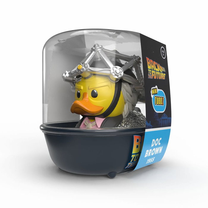 Retour vers le Futur Tubbz figurine Mini PVC Doc Brown 1955 5 cm