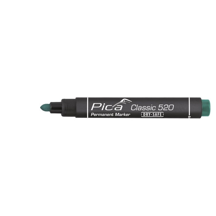Pica Marqueur permanent vert pointe type balle