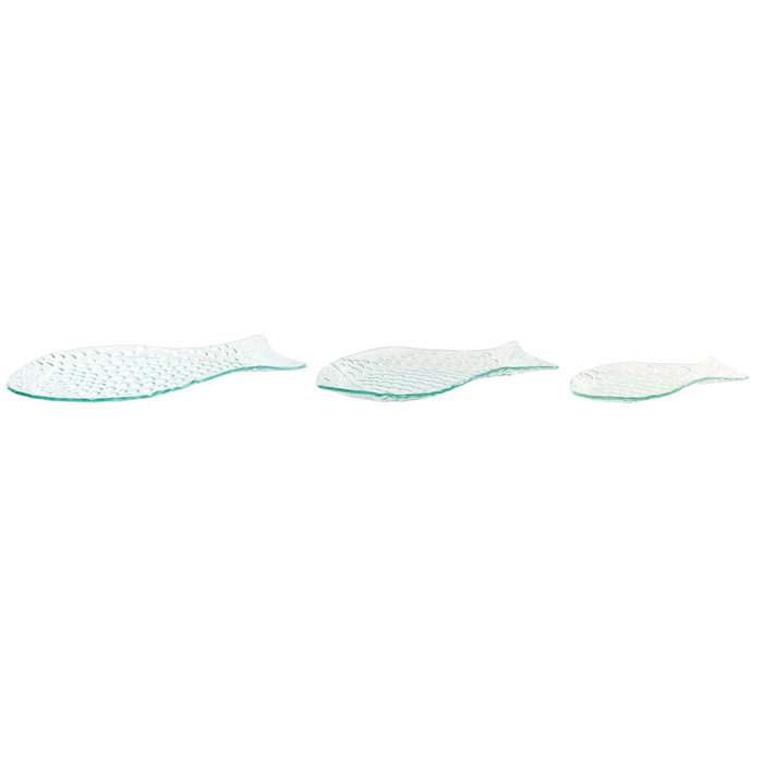 Home ESPRIT Jeu de plateaux Bleu ciel Poisson méditerranéen (3 Unités) Home ESPRIT Jeu de plateaux Bleu ciel Poisson méditerranéen (3 Unités)
