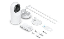 Ubiquiti Caméra de Sécurité Extérieure IP 5MP (2K), Vision Nocturne 6m, Microphone Intégré, Résistant IPX4 IK04, Montage Polyvalent, Alimentation PoE