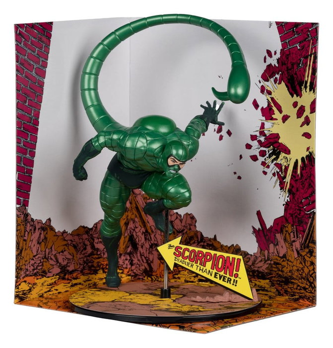 McFarlane Toys Statuette Marvel Scorpion Métallique (The Amazing Spider-Man #318)