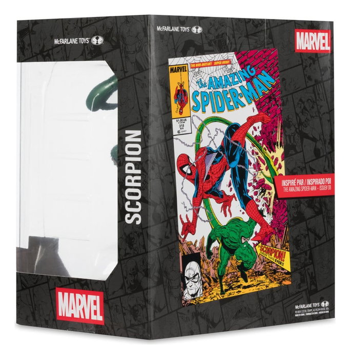 McFarlane Toys Statuette Marvel Scorpion Métallique (The Amazing Spider-Man #318)