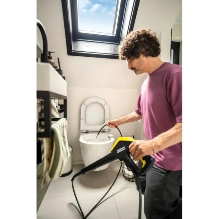 Kärcher - Kit déboucheur canalisations 15 m avec 2 buses (buse 360° et buse classique) pour entretien et élimination des bouchons