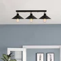 D By M.Red Suspension lustre moderne de 80 cm noir