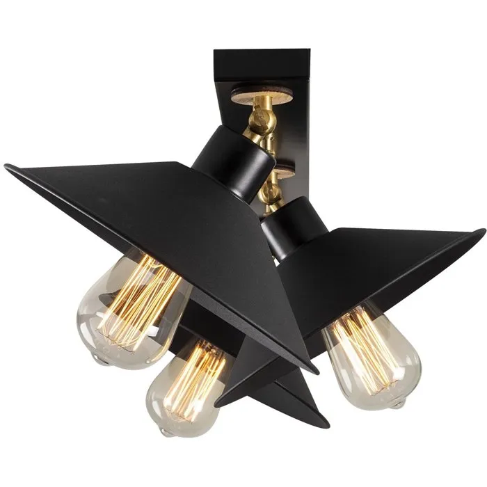 D By M.Red Suspension lustre moderne de 80 cm noir