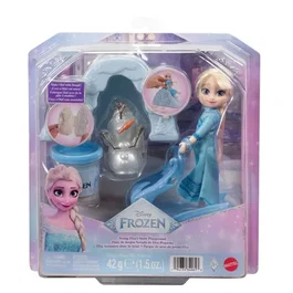 Mattel Disney La Reine des Neiges Coffret Elsa avec pâte à neige et moule Olaf