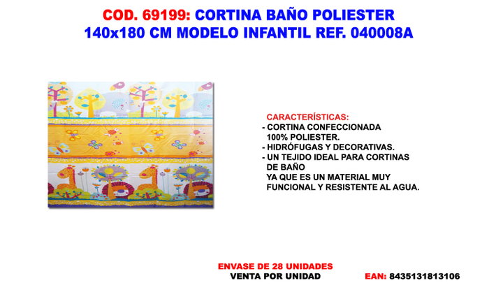 Rideau de douche poly 140 x 180 cm Rideau de douche poly 140 x 180 cm