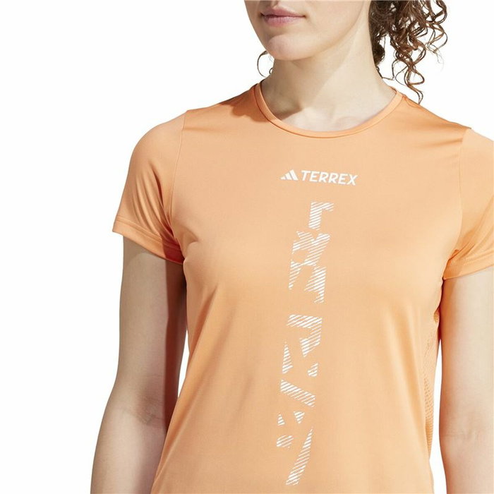 T-shirt à manches courtes femme Adidas Agravic Shirt Orange