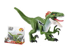 Zuru Robo Alive - Figurine de dinosaure Velociraptor Dino Action avec sons et lumières, 26 x 15 x 8 cm