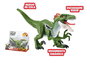 Zuru Robo Alive - Figurine de dinosaure Velociraptor Dino Action avec sons et lumières, 26 x 15 x 8 cm