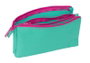Safta Portatodo triple Nait Nait "Verde Mint" - Boîte de rangement triple, dimensions 22 x 12 x 3 cm, âge minimum 3 ans