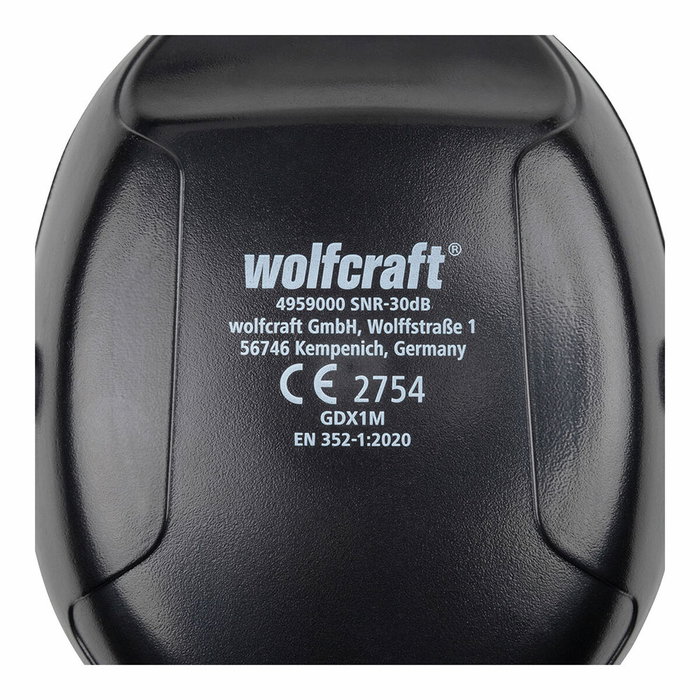 Protection auditive Wolfcraft 4959000