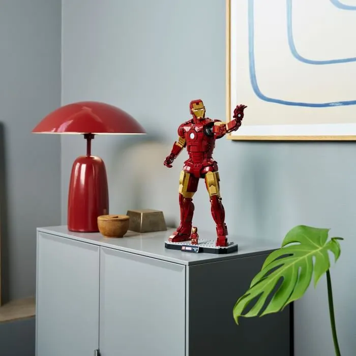 Lego 76344 Marvel Iron Man Mark 3 Édition Collector - Set de Construction pour Adulte de 1297 Pièces Lego 76344 Marvel Iron Man Mark 3 Édition Collector - Set de Construction pour Adulte de 1297 Pièces