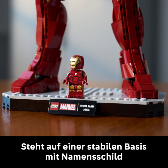 LEGO Marvel Iron Man Mark 3 Édition Collector 76344一人セット de construction pour adulte LEGO Marvel Iron Man Mark 3 Édition Collector 76344一人セット de construction pour adulte
