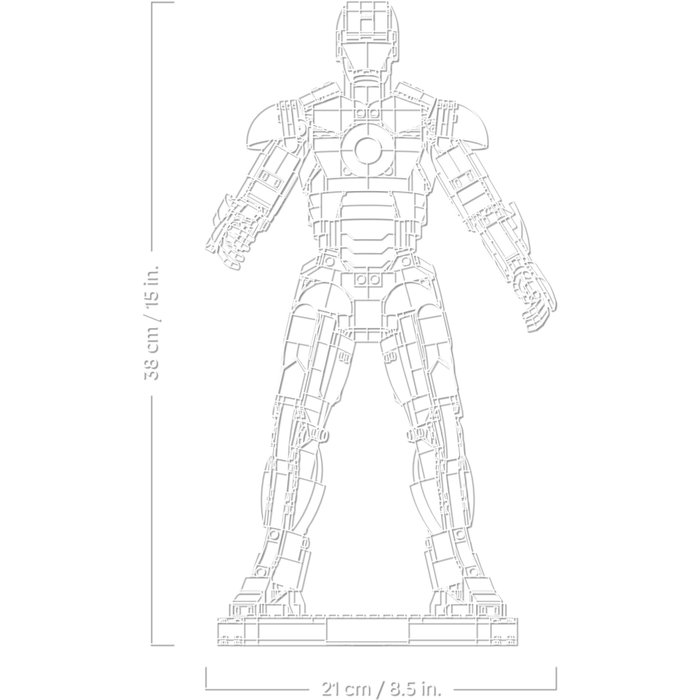 LEGO Marvel Iron Man Mark 3 Édition Collector 76344一人セット de construction pour adulte LEGO Marvel Iron Man Mark 3 Édition Collector 76344一人セット de construction pour adulte