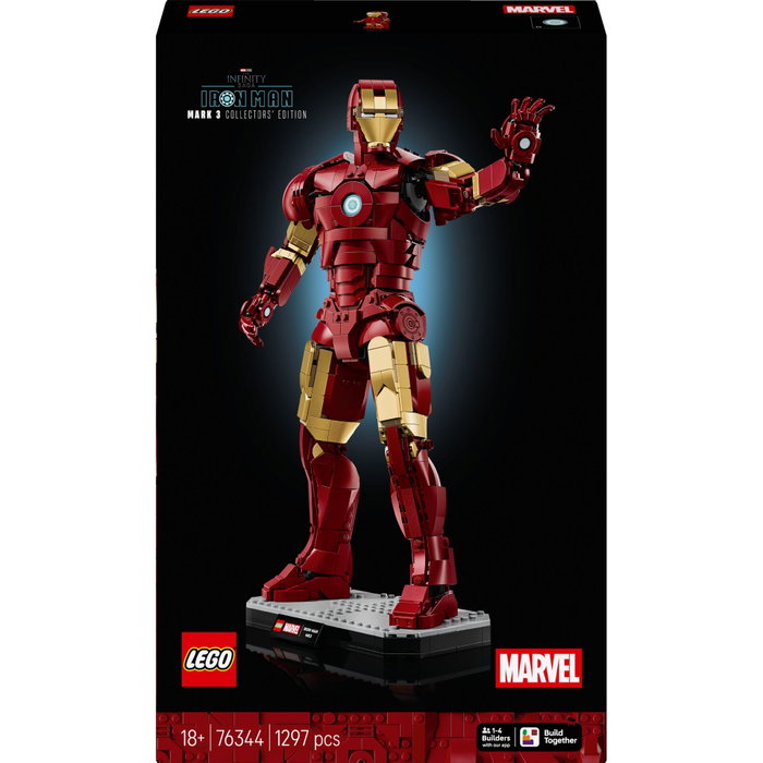 LEGO Marvel Iron Man Mark 3 Édition Collector 76344一人セット de construction pour adulte LEGO Marvel Iron Man Mark 3 Édition Collector 76344一人セット de construction pour adulte