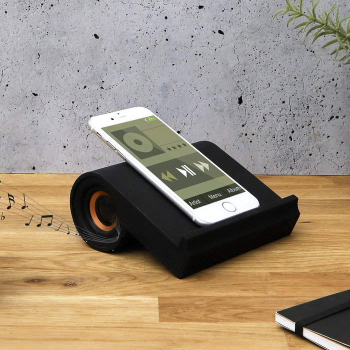 Be Mix Chargeur-altavoz sans fil en ABS/Plastique