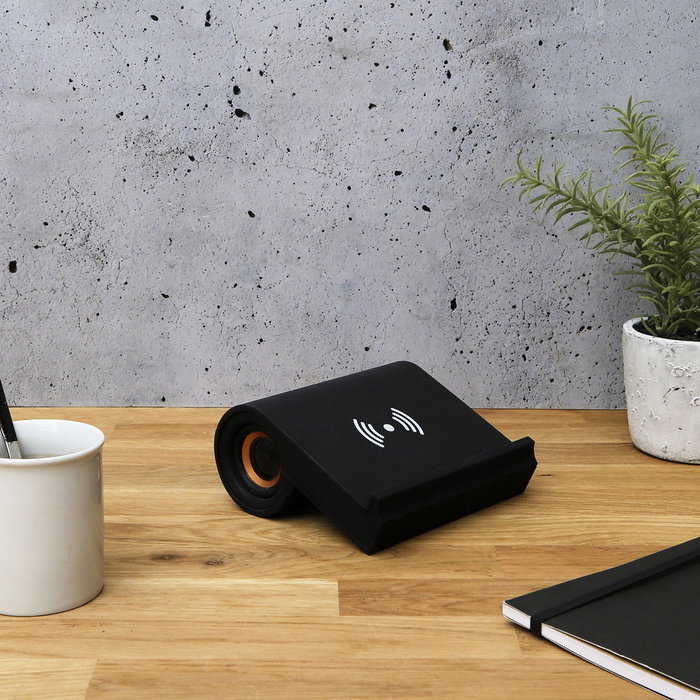 Be Mix Chargeur-altavoz sans fil en ABS/Plastique