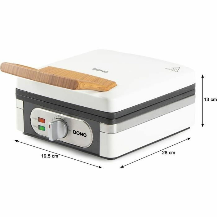 Domo Gaufrier DO9274C Blanc 2 Gaufres XL Domo Gaufrier DO9274C Blanc 2 Gaufres XL