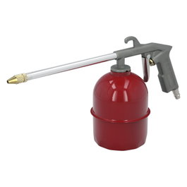 WOLFPACK LINEA PROFESIONAL Pistola pétrolière pneumatique avec réservoir inférieur et adaptateur rapide