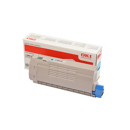 OKI 46507615 Toner Cyan pour Imprimante - Cartouche d'Encre Professionnelle