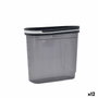 Quid Rangement Transparent City 1800 mL - 19.9x9.5x18 cm (12 Units)