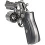 Gonher Revolver de Police Métal 8 Coups - Argent - Pour 3 Ans et Plus
