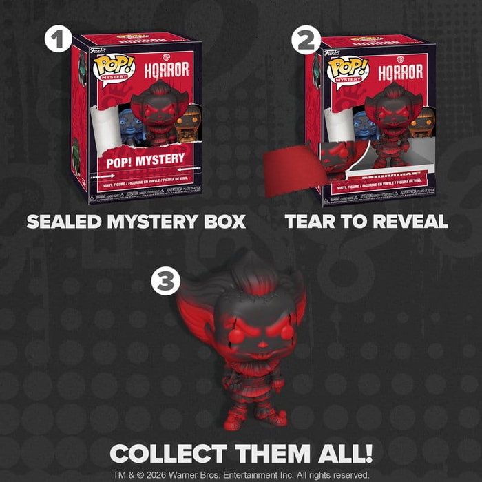 Funko Warner Brothers Horror POP! Animation Vinyl Assortiment de Figurines Funko Warner Brothers Horror POP! Animation Vinyl Assortiment de Figurines