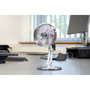Unold Steel Flex Ventilateur de table rechargeable Argent