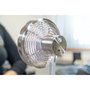 Unold Steel Flex Ventilateur de table rechargeable Argent