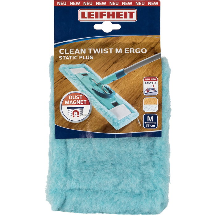 Leifheit Housse static plus pour Clean Twist M Ergo / PowerClean, 1 pièce