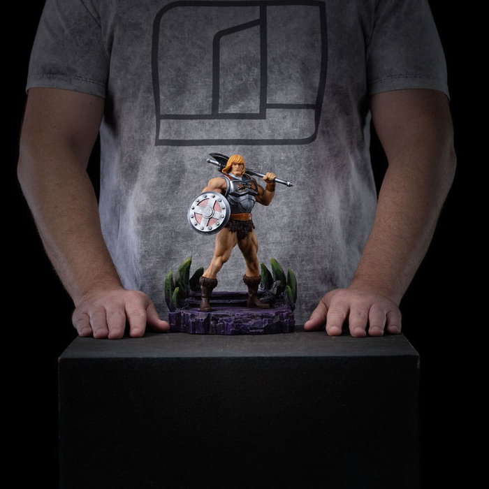 Masters of the Universe statuette 1/10 Art Scale He-Man Battle Armor Version heo Exclusive 23 cm
