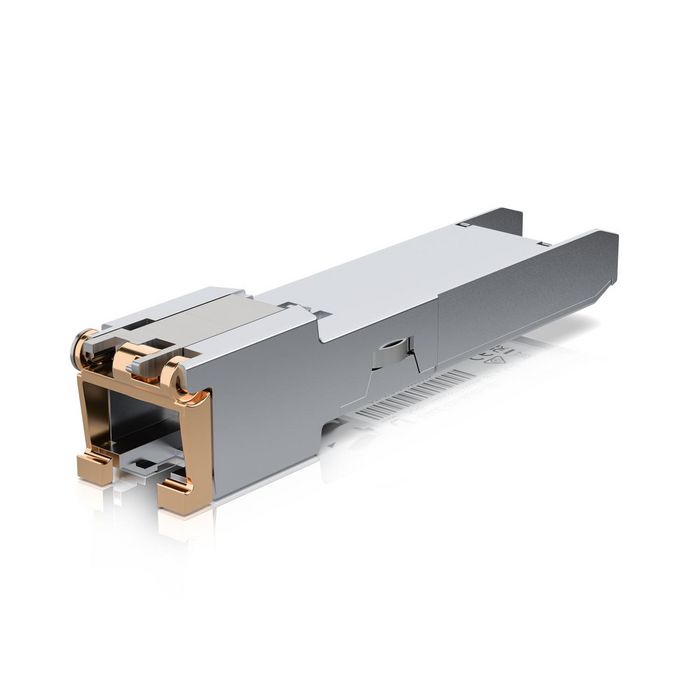 Ubiquiti - Module transceiver SFP RJ45 Gigabit Ethernet 1000Base-T, 1 Gbps, jusqu'à 100 m
