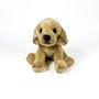Bocalan Peluche Labrador Canela Assis 12 cm 939D00252 Doux Jouet en Peluche Marron